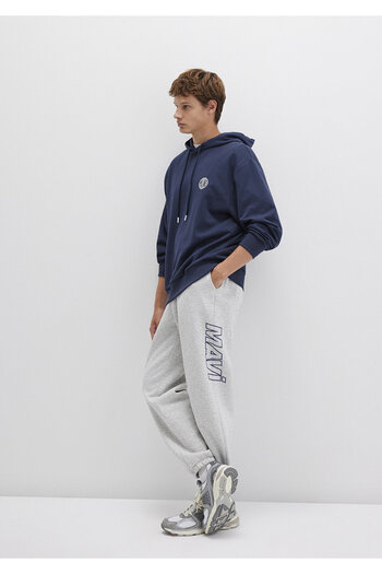 Mavi Logo printed Grey Sweatpants 0010208-80196