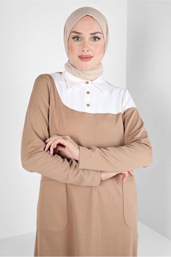 Alvina TWO COLOR TUNIC 44268