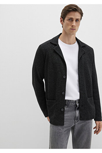 Mavi Black Knitwear Blazer Jacket 070699-900