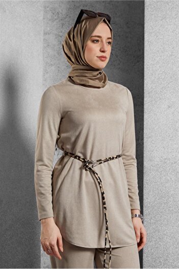 Alvina 45136 Model Lace-Up Trousers Set