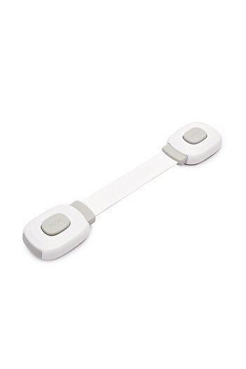 Empria Set of 6 flexible double lock safety locks for doors and drawers, Grey
