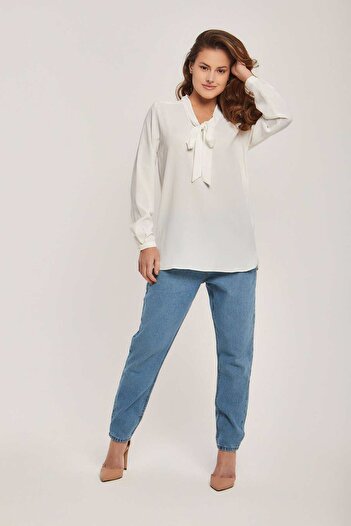 DALYDRESS Solid Tie-Waist Top