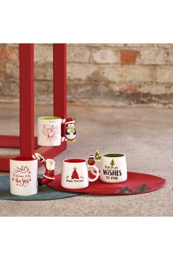 Linens Owl Stoneware 315 ml Mug