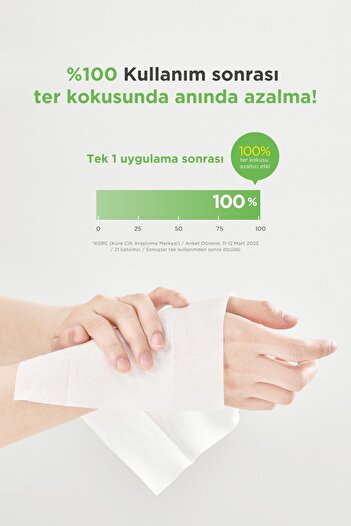 Ariul Smooth & Pure Fresh Cooling Deo Tissue (20 pcs) - Multi Fonksiyonel Vegan Deodorant Mendil