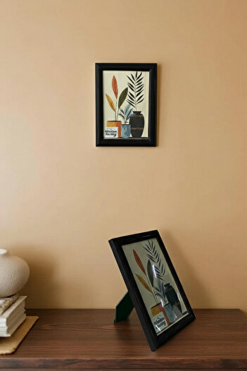 Wooden Factory Set of 3 15X21 Black Picture Frames – Modern and Stylish Designed Decorative Set