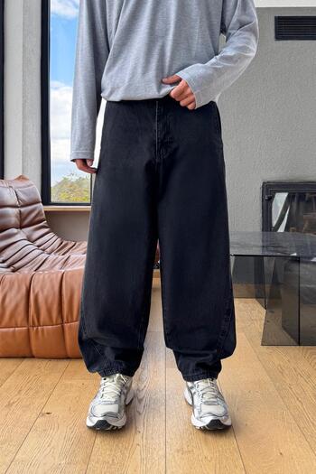Flaw Wear Siyah Baggy Jean