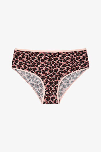 Penti Leopard Patterned Crispy Leo 3-Piece High Waist Panties
