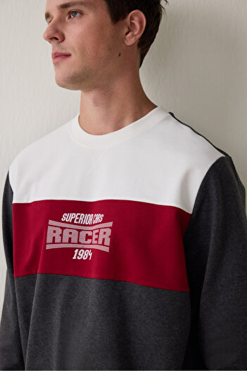 Penti Melanj Racer Men's Oversize Cotton Pajama Set