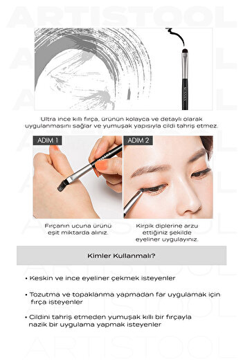 Missha Eyeliner Fırçası Artistool Eyeliner Brush #401