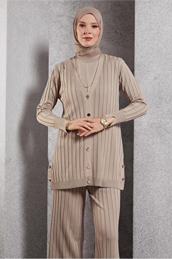 Alvina Knitwear Pants Set - Model 44957