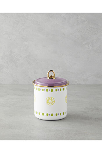 English Home Lemon Enamel Spice Bowl 1L Lilac