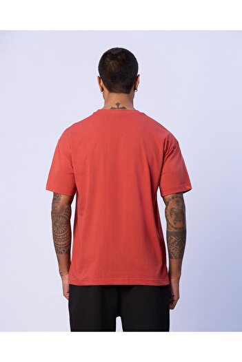 Kappa Dean T-Shirt Erkek Kırmızı Regular Fit Tişört