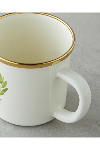English Home Sage Emaye Kupa 350 ml Açık Yeşil