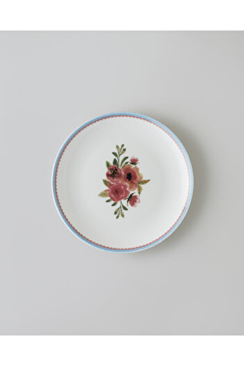 English Home Lilya Porcelain 6-Piece Cake Plate 19 cm Colorful