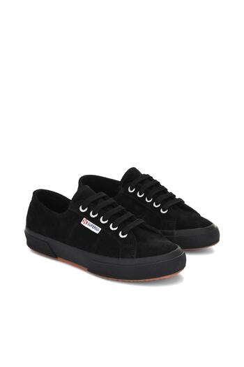Superga 2750 Suede Unisex Siyah Bileksiz Sneaker
