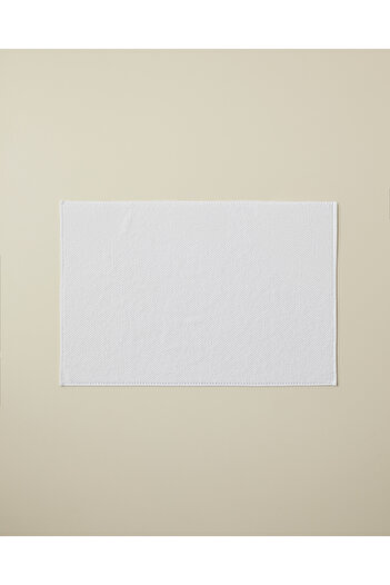 English Home Sandy Stripe Cotton Foot Towel 50X70 cm White
