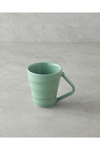 English Home Twisty Seramik Kupa 255 ml Yeşil