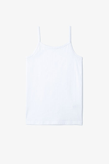 Penti Optik White W Basic 3-Piece Thin Strap Children's Undershirt