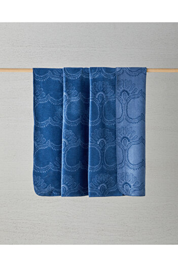 English Home Μπλε κουβέρτα - Double Spread Cotton