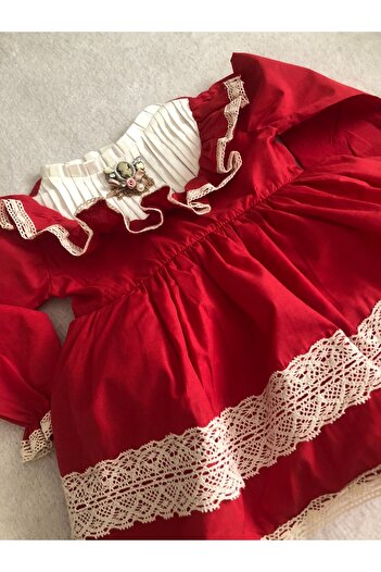 nadirkids KIZ VİNTAGE ELBİSE