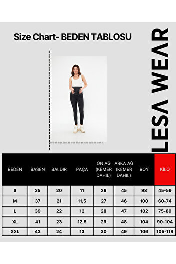 Lesa Wear Ayarlanabilir Yüksek Bel Esnek Toparlayıcı Ve Sıkılaştırıcı Hamile Tayt