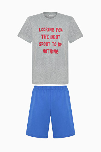 Penti Bestes mehrfarbiges Sport-Pyjama-Set mit Shorts