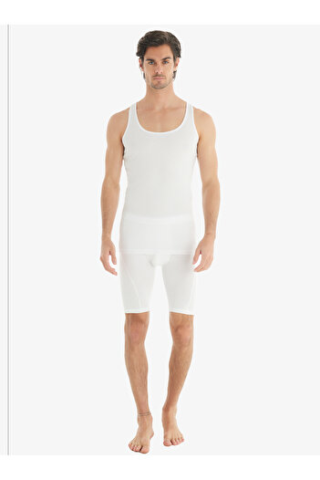 Blackspade Ανδρικό αθλητικό εσώρουχο Camisole 9340 - Λευκό