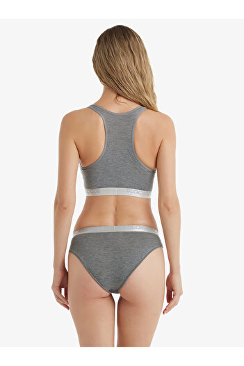 Blackspade Silver 1620 Gray Melange Women's Slip Panties