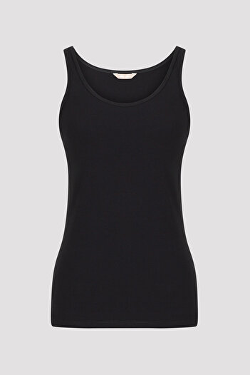 Penti Black Basic Thick Strap Tank Top