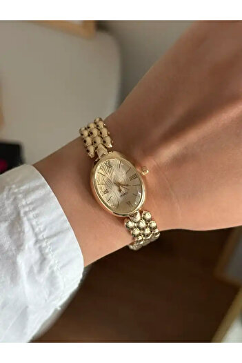 RoseandRoses Aria Vintage Model Women's Wristwatch Gold (Gold Dial)