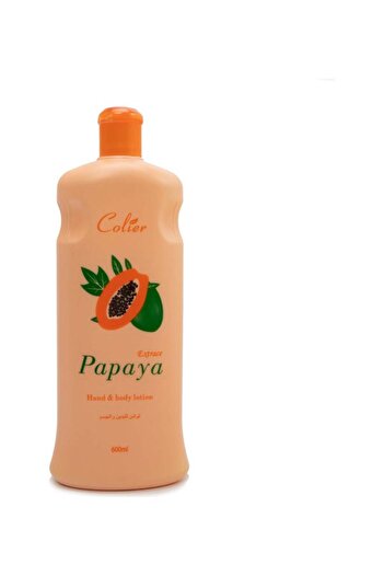 Collier Papaya Hand and Body Whitening Lotion 600ml