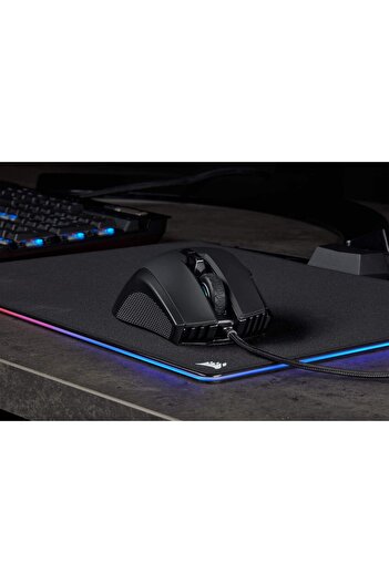 mazn Corsair Ironclaw RGB FPS/MOBA Gaming Mouse - 18000 DPI Optical Sensor - 7 Programmable Buttons - Mul