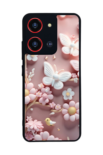 Reeder S19 Max Pro S Zoom Compatible Printed, Matte Black, Soft Silicone, Protective, Shock Absorbing Cover, Case