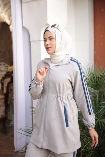 Ryzi Moda Women's Hijab Tracksuit Set & Bottom - Top Set