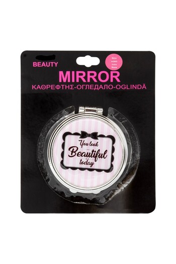 OEM Beautiful pocket mirror, 7 x 7 cm