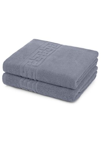 Truva Grup Set of 6 Greek Towels – 100% Cotton, 500 g/sqm, 30x50 cm –