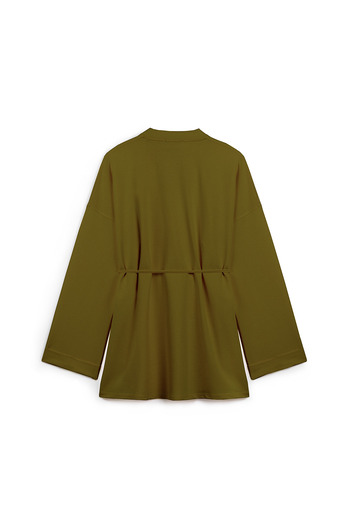 praye Sweat Khaki with Side Slits