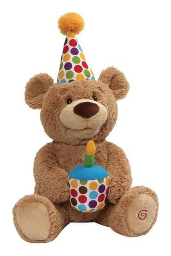 Gund Happy Birthday Teddy 17" Animated