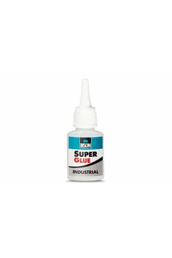Bison SUPER GLUE - INDUSTRIAL ADHESIVE 20 GR
