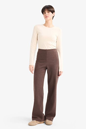 DeFacto Straight Fit Wide Leg Pants G1585Ax25Wn