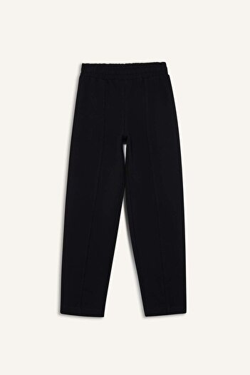 DeFacto Girls' Barrel Fit Elastic Waist Sweatpants G2617A825Au