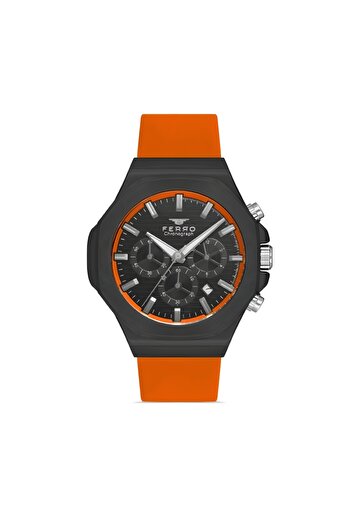 Tesbihane Ferro Descolorante Silicone Cord Men's Wristwatch Functions Active 3 Atm Waterproof Th-Fm31348Dwt-Zl