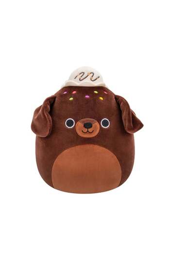 Squishmallows 7.5 inch Little Plush Chico Brownie Chocolate Lab Officially Licensed Kellytoy Plush T