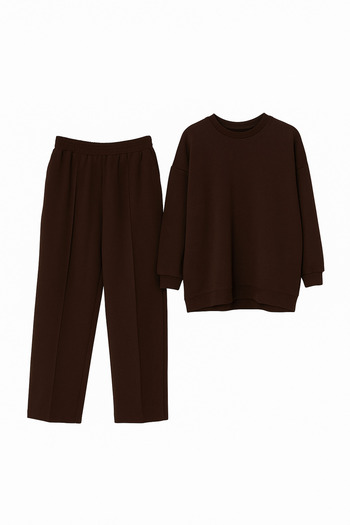 Fi'l Arz Fashion Modal Original Plus Size Tracksuit Set
