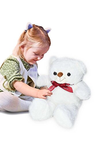 Generic 10.10 Sale Toyland 40 Cm White Teddy Bear for Girls Friend and Couples Anniversary Valentine and Bir
