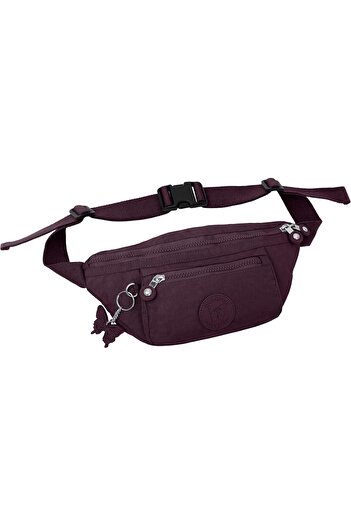 Caprice Collection Slim Bum Bag, Water-Resistant Waist Belt Bag with Multi-Pocket Organiser & Adjust