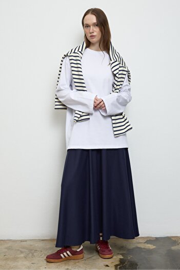 QANU Basic Sweatshirt White