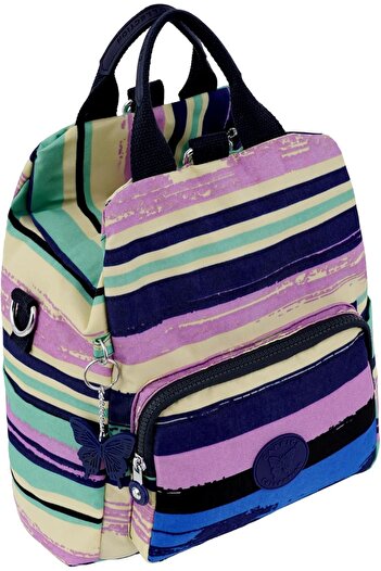 Caprice Collection Urban Daypack, Lightweight Water-Resistant Backpack with Organised Pockets