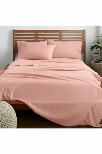 MELONIE Flat Sheet 57 Tel Akfil Fabric (3 Different Sizes - 11 Different Colors)