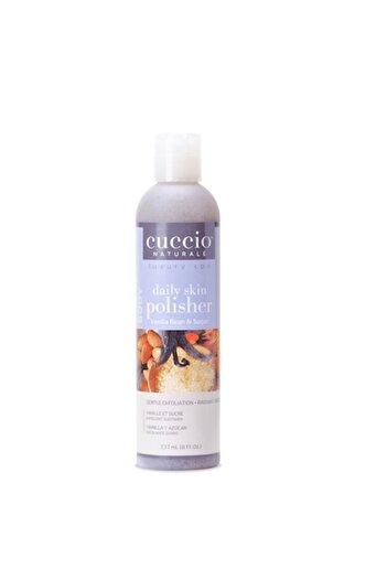 CUCCIO Exfoliant Daily Skin Polisher, Vanilla Bean & Sugar, 237 ml